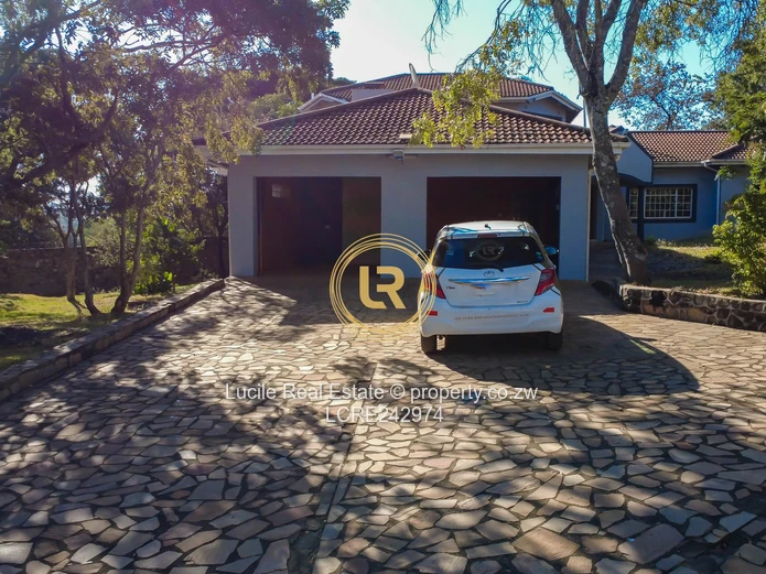 Elegant two-storey 5-Bed Borrowdale Home