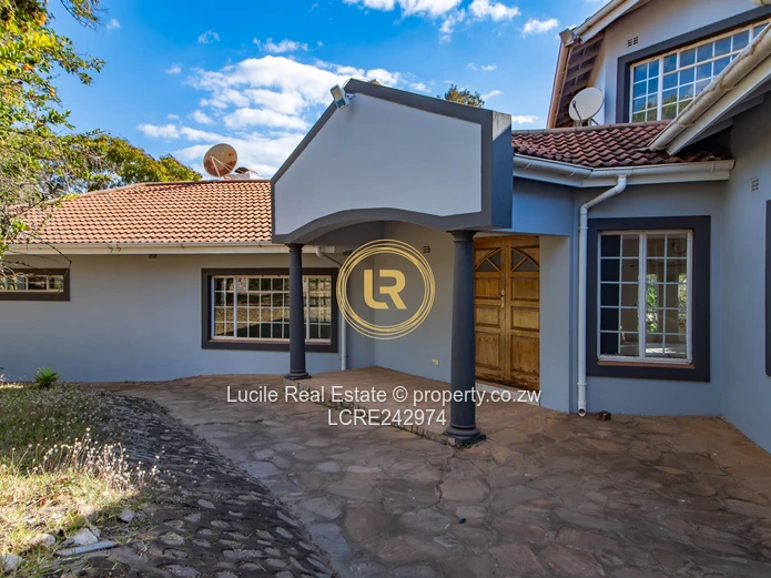 Elegant two-storey 5-Bed Borrowdale Home