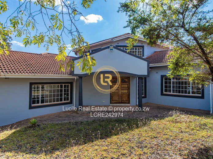 Elegant two-storey 5-Bed Borrowdale Home