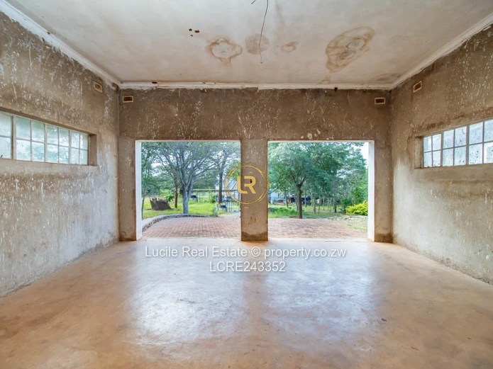 Unfinished Double -Storey Gem  in Chishawasha Hills